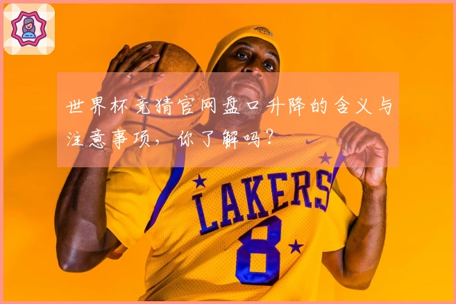世界杯竞猜官网盘口升降的含义与注意事项，你了解吗？